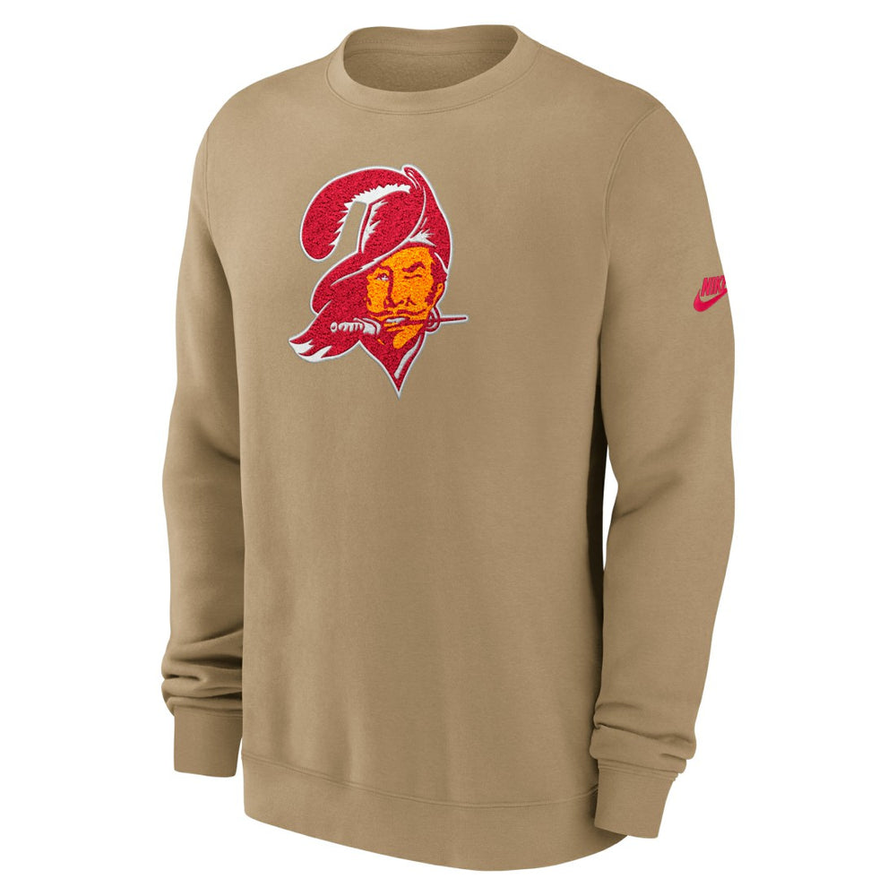 Tampa Bay Buccaneers Nike Swing Pass Rewind Club Pullover Sweatshirt