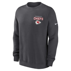 Kansas City Chiefs Nike Primetime Club Fleece Pullover Sweatshirt