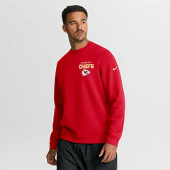 Kansas City Chiefs Nike Primetime Club Fleece Pullover Sweatshirt