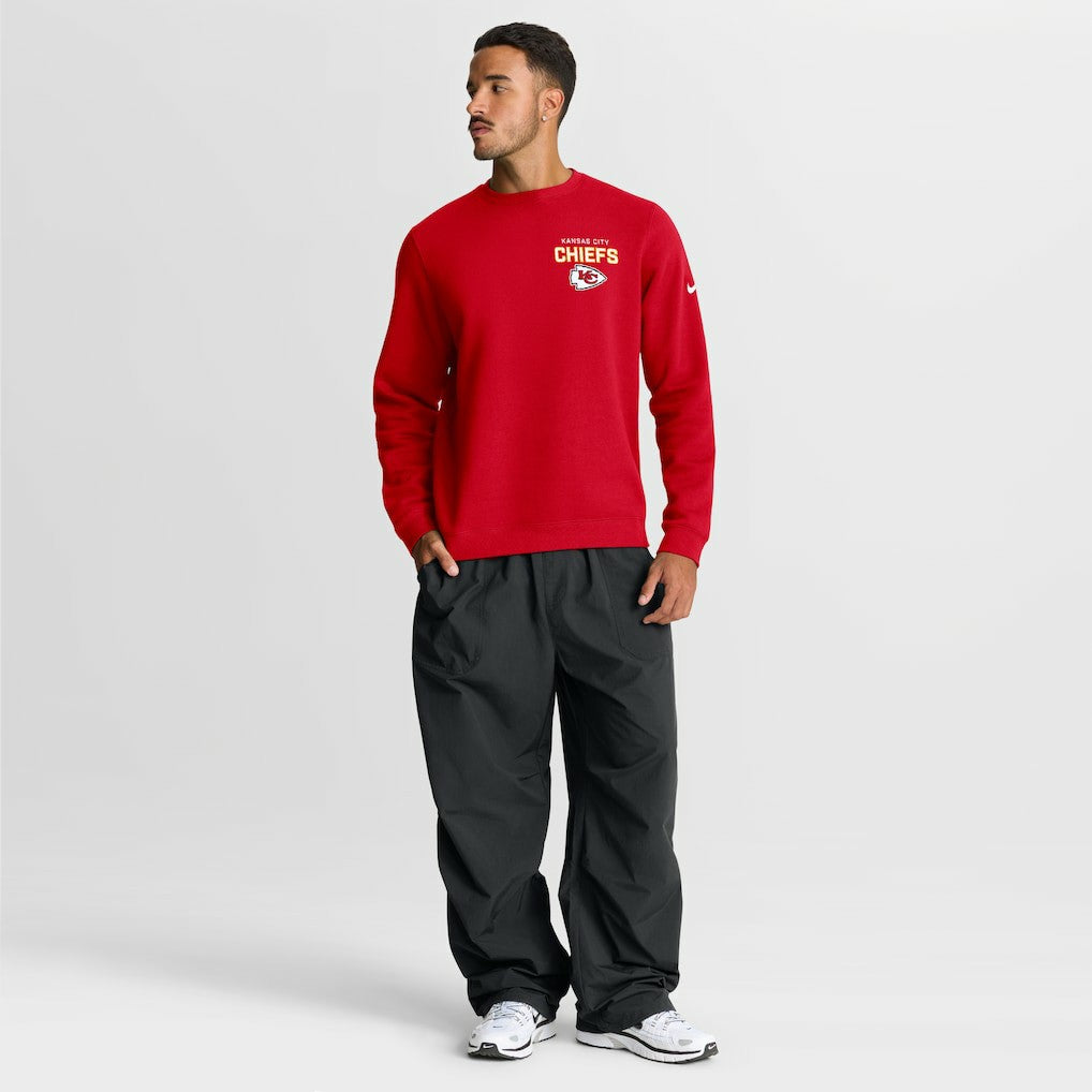 Kansas City Chiefs Nike Primetime Club Fleece Pullover Sweatshirt