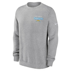 Los Angeles Chargers Nike Primetime Club Fleece Pullover Sweatshirt