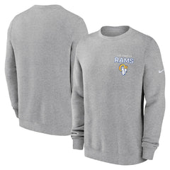 Los Angeles Rams Nike Primetime Club Fleece Pullover Sweatshirt