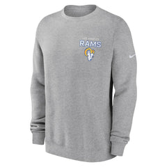 Los Angeles Rams Nike Primetime Club Fleece Pullover Sweatshirt