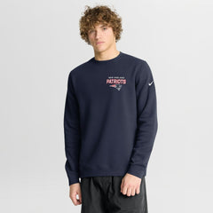 New England Patriots Nike Primetime Club Fleece Pullover Sweatshirt