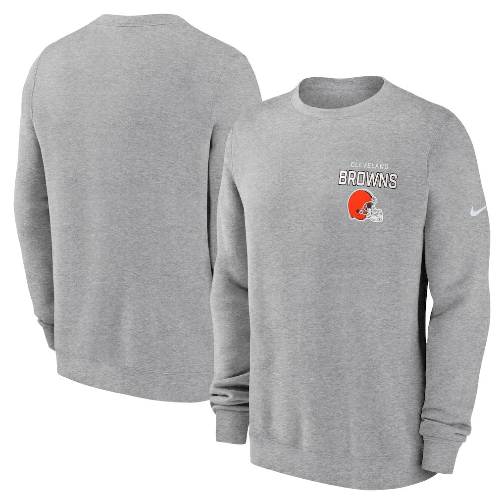 Cleveland Browns Nike Primetime Club Fleece Pullover Sweatshirt