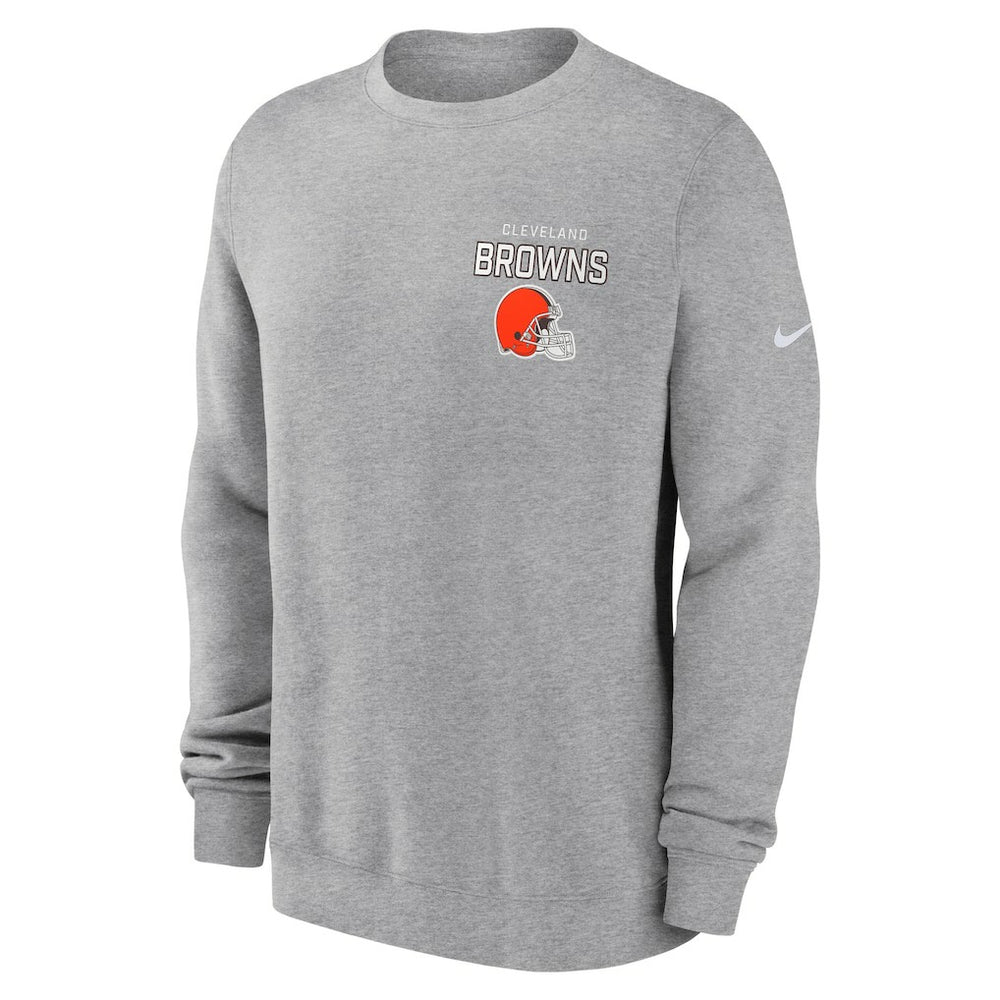 Cleveland Browns Nike Primetime Club Fleece Pullover Sweatshirt