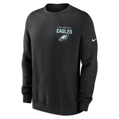 Philadelphia Eagles Nike Primetime Club Fleece Pullover Sweatshirt