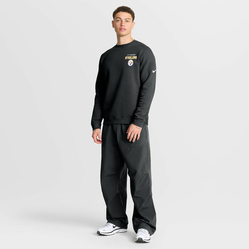 Pittsburgh Steelers Nike Primetime Club Fleece Pullover Sweatshirt