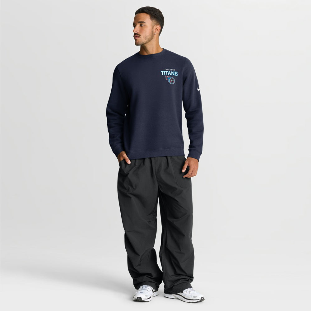Tennessee Titans Nike Primetime Club Fleece Pullover Sweatshirt