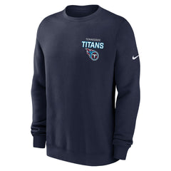 Tennessee Titans Nike Primetime Club Fleece Pullover Sweatshirt