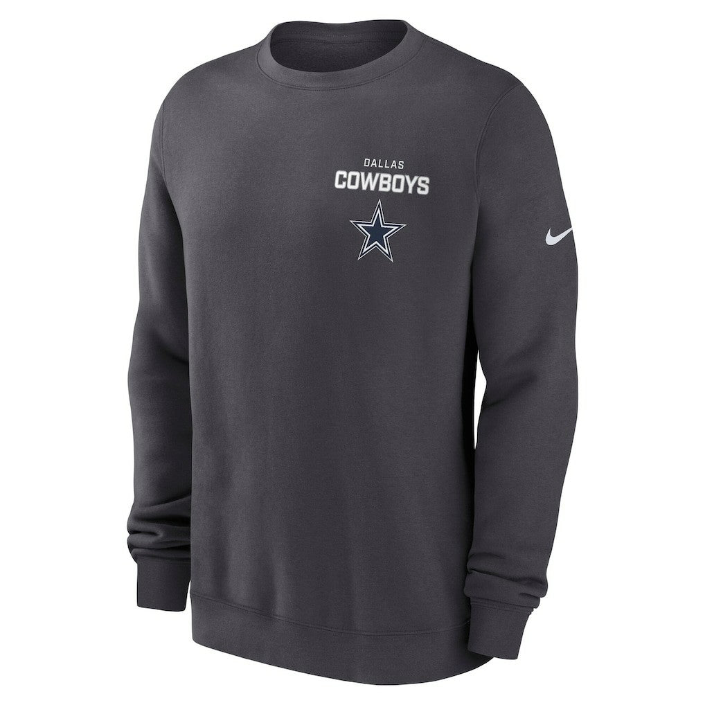 Dallas Cowboys Nike Primetime Club Fleece Pullover Sweatshirt