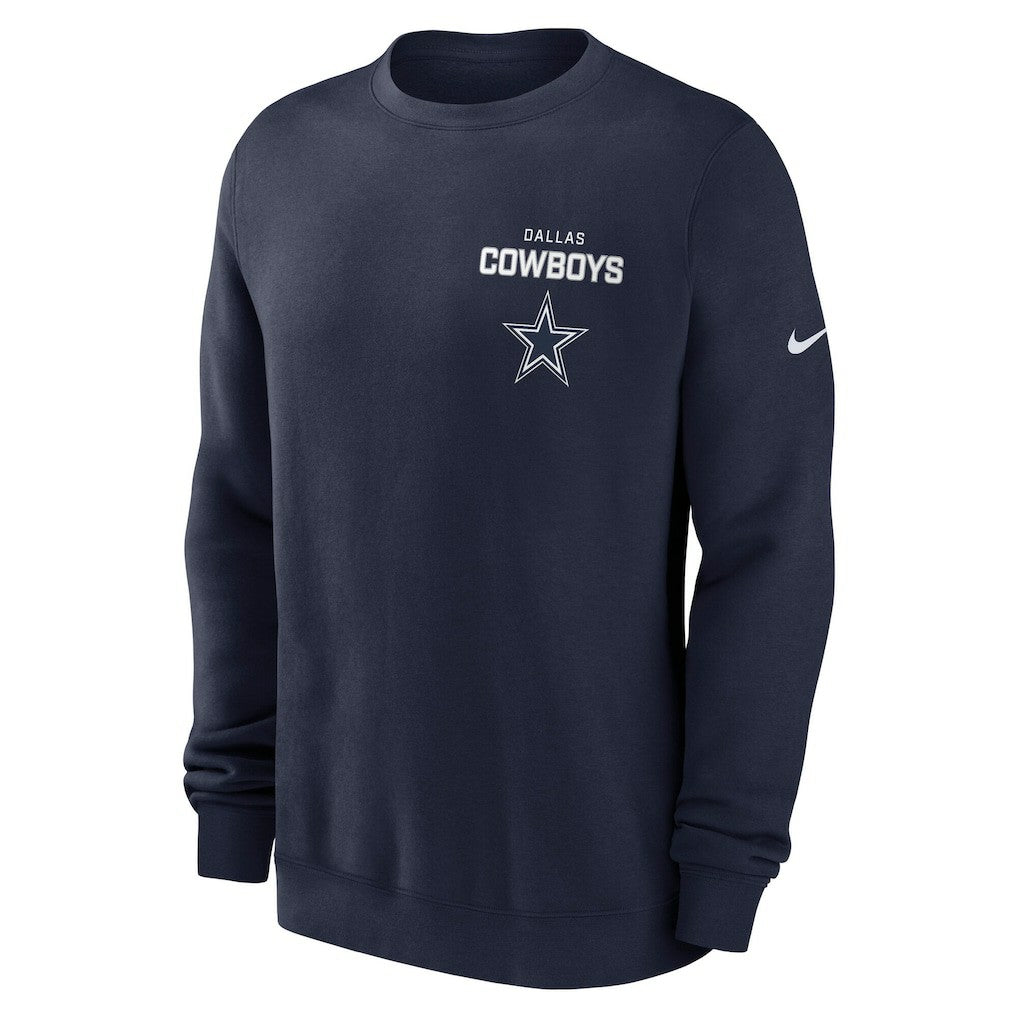 Dallas Cowboys Nike Primetime Club Fleece Pullover Sweatshirt