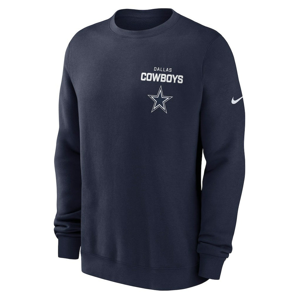 Dallas Cowboys Nike Primetime Club Fleece Pullover Sweatshirt