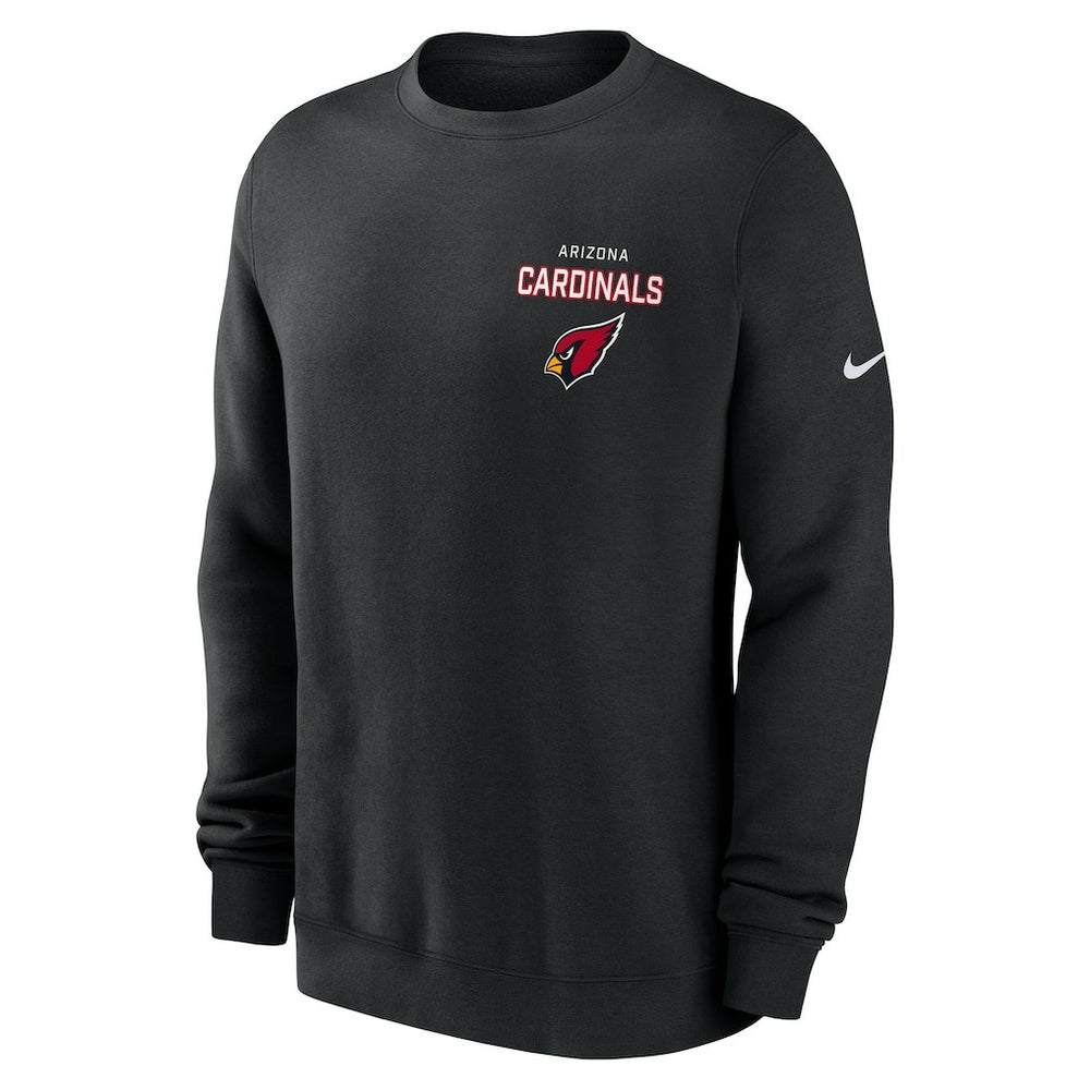 Arizona Cardinals Nike Primetime Club Fleece Pullover Sweatshirt