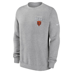 Chicago Bears Nike Primetime Club Fleece Pullover Sweatshirt