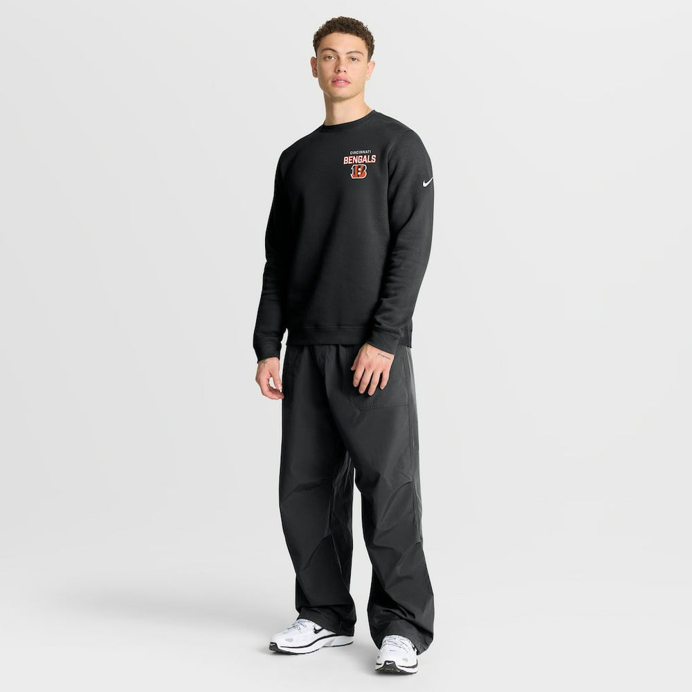 Cincinnati Bengals Nike Primetime Club Fleece Pullover Sweatshirt