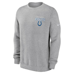 Indianapolis Colts Nike Primetime Club Fleece Pullover Sweatshirt