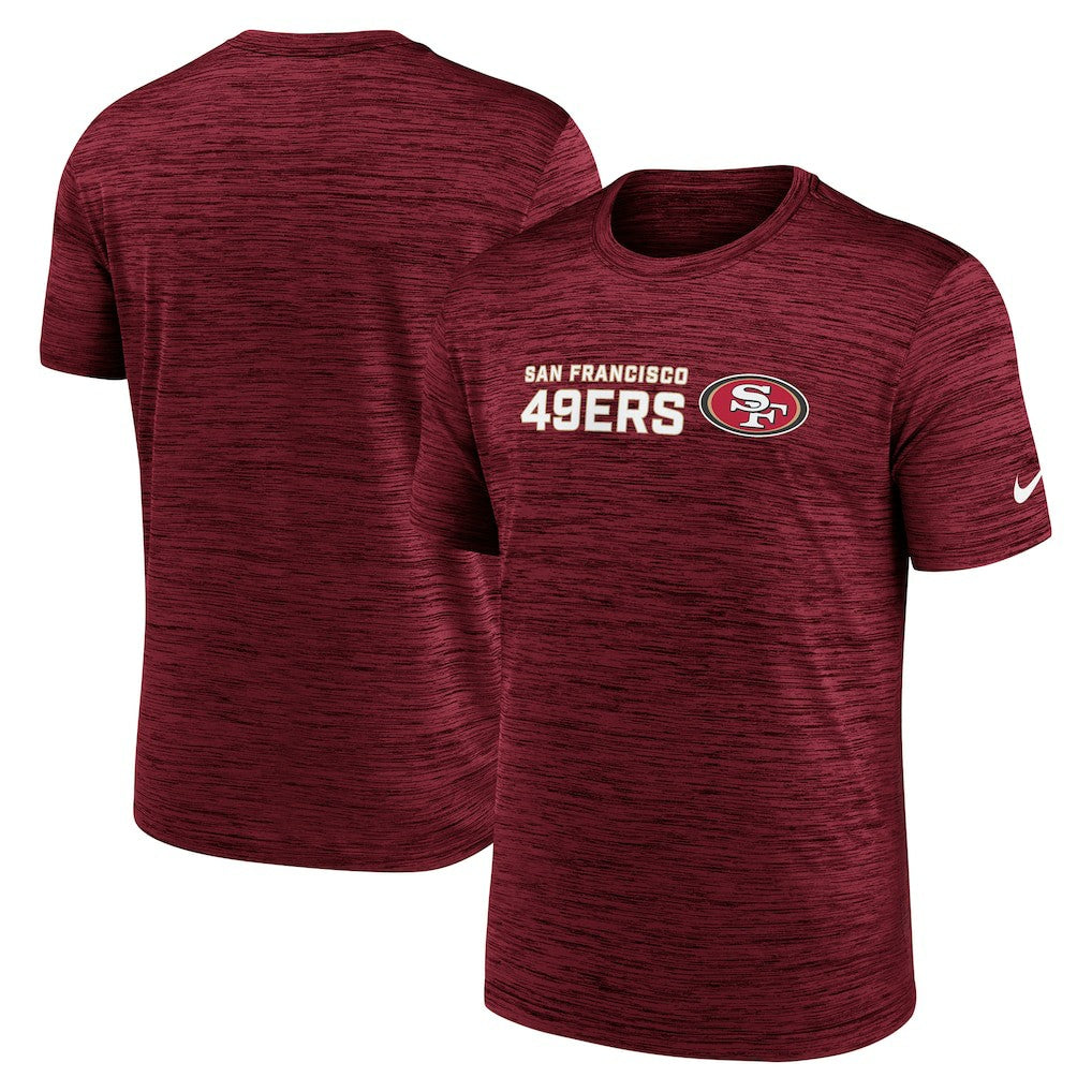 San Francisco 49ers Nike Big & Tall Primetime Reverse Play Velocity Performance T-Shirt