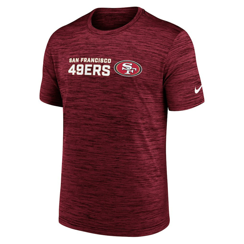 San Francisco 49ers Nike Big & Tall Primetime Reverse Play Velocity Performance T-Shirt