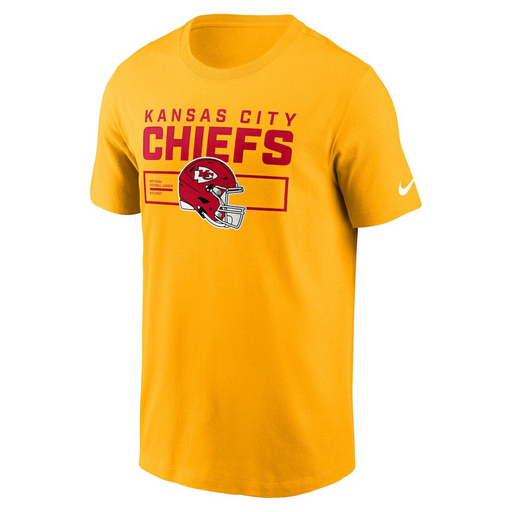 Kansas City Chiefs Nike Primetime Helmet Essential T-Shirt