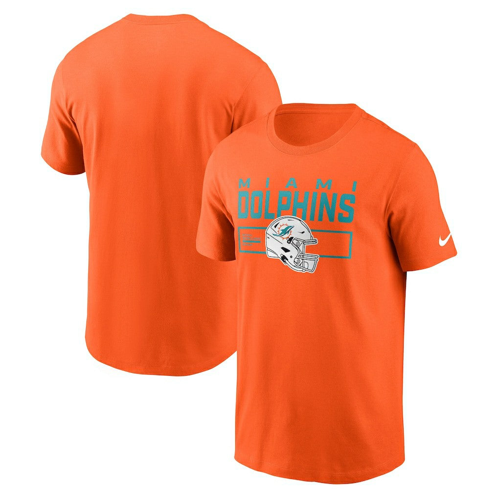 Miami Dolphins Nike Primetime Helmet Essential T-Shirt