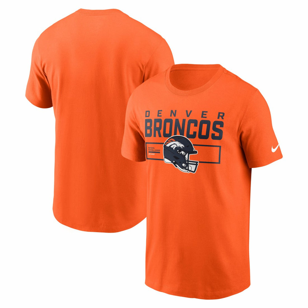 Denver Broncos Nike Primetime Helmet Essential T-Shirt