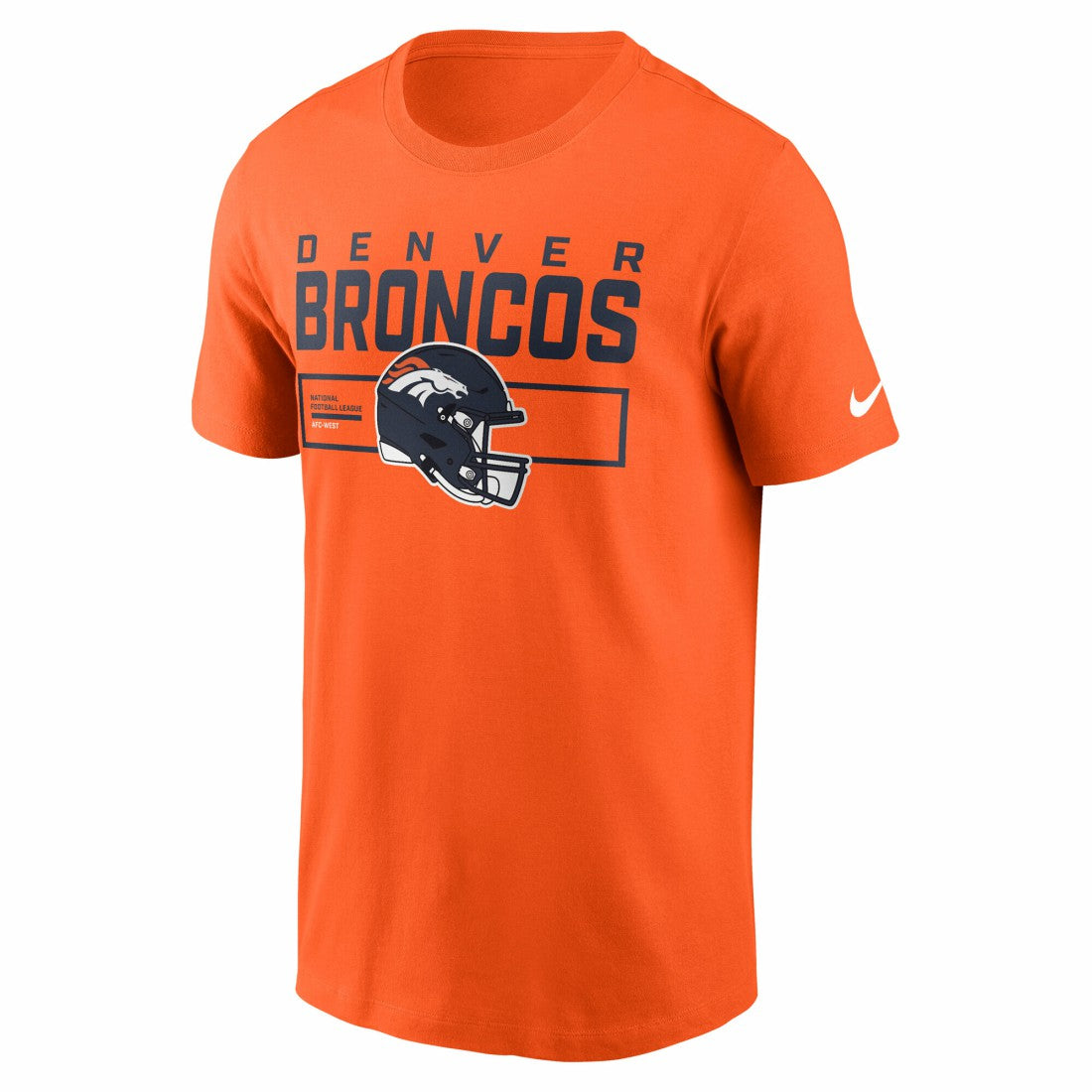 Denver Broncos Nike Primetime Helmet Essential T-Shirt