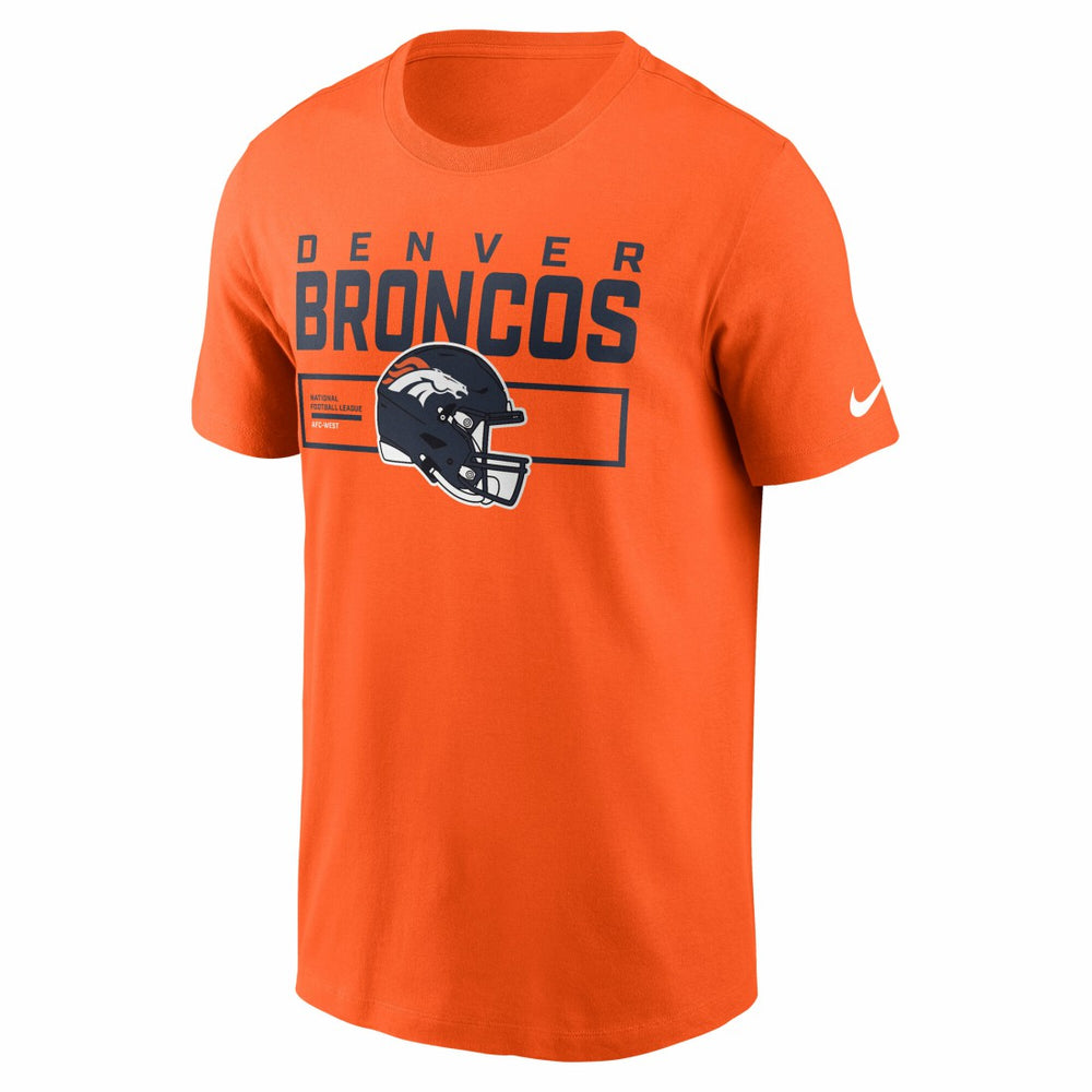 Denver Broncos Nike Primetime Helmet Essential T-Shirt