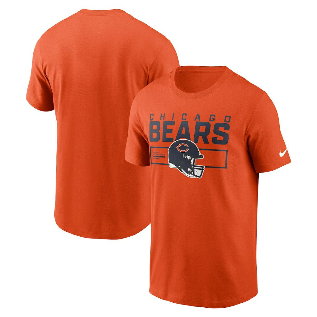 Chicago Bears Nike Primetime Helmet Essential T-Shirt