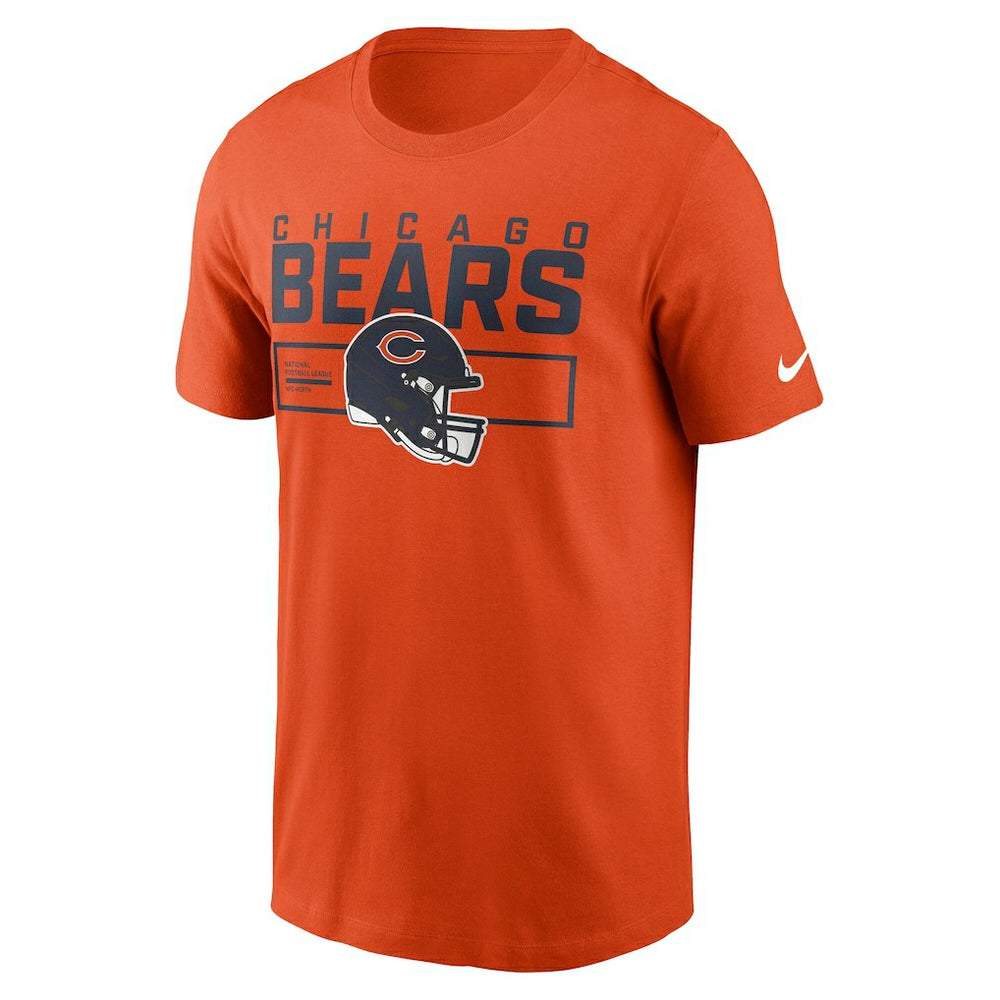 Chicago Bears Nike Primetime Helmet Essential T-Shirt