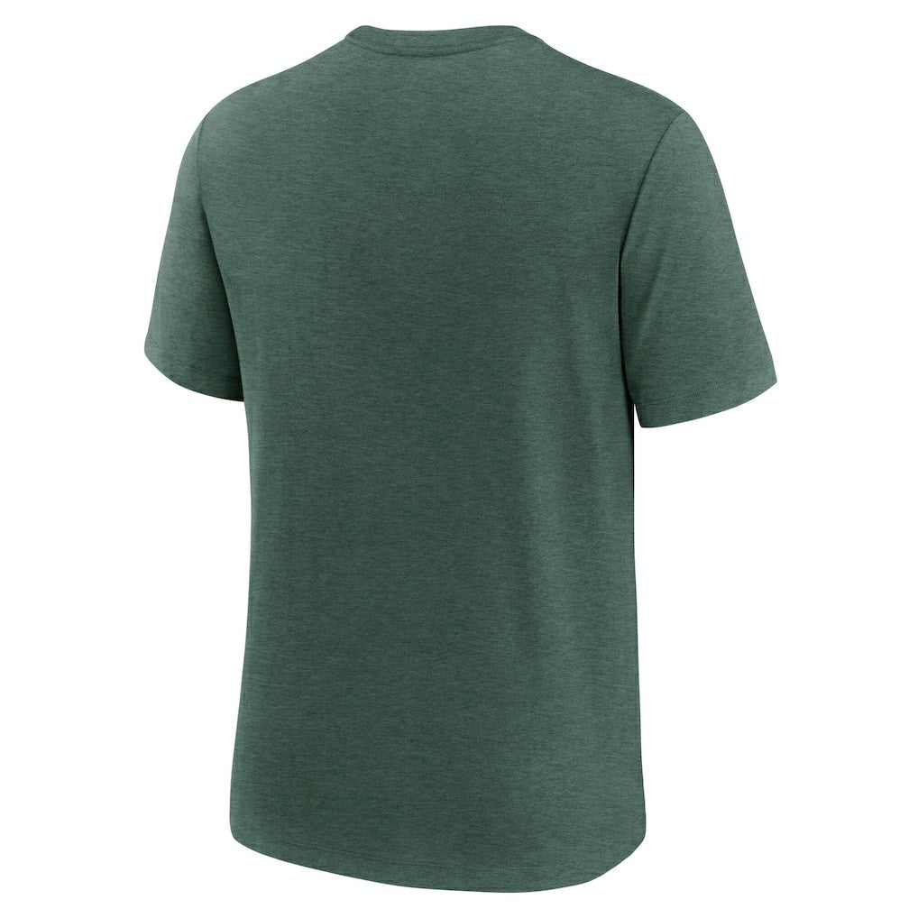 New York Jets Nike Long Pass Tri-Blend T-Shirt
