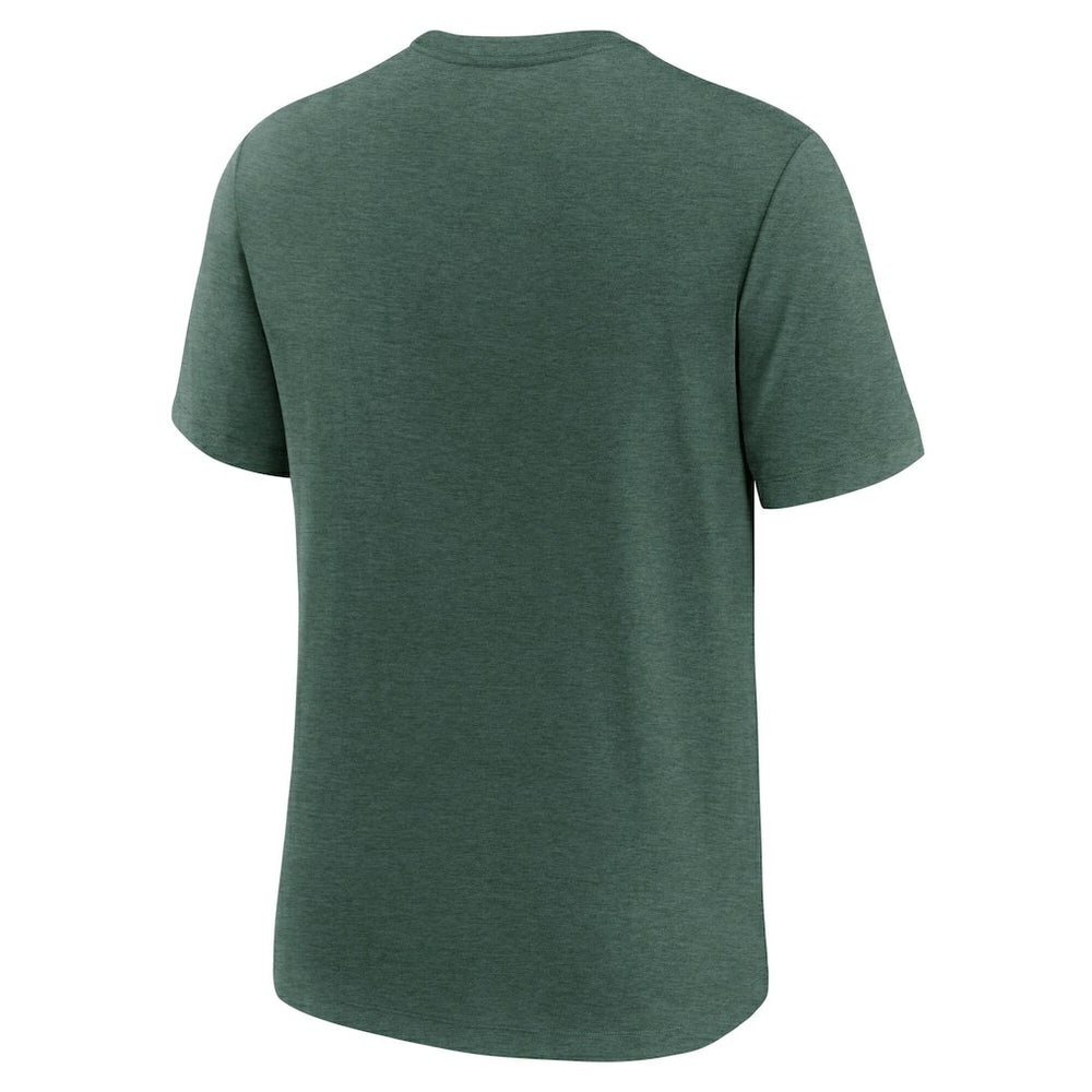 New York Jets Nike Long Pass Tri-Blend T-Shirt