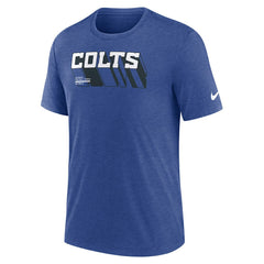 Indianapolis Colts Nike Long Pass Tri-Blend T-Shirt