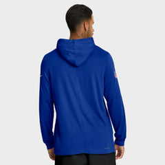 Buffalo Bills Nike Big & Tall Sideline Dri-FIT Long Sleeve Hoodie T-Shirt