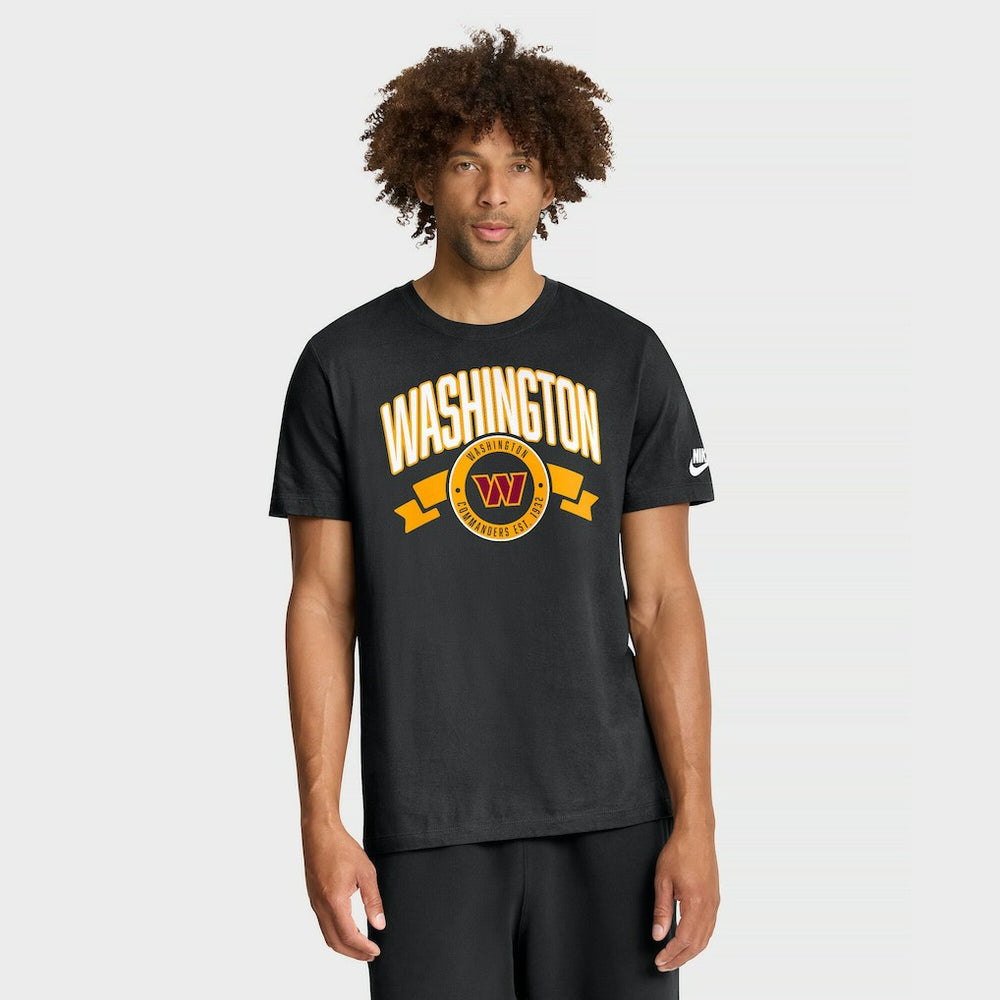 Washington Commanders Nike Rewind Front and Back Hit Essential T-Shirt