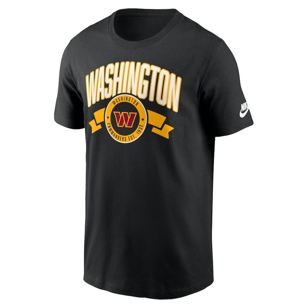 Washington Commanders Nike Rewind Front and Back Hit Essential T-Shirt