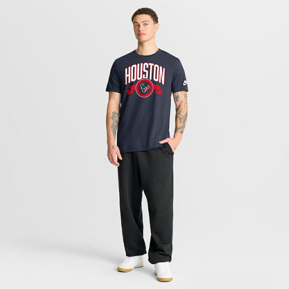Houston Texans Nike Rewind Front and Back Hit Essential T-Shirt