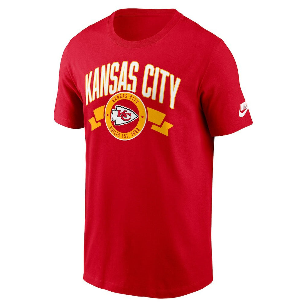 Kansas City Chiefs Nike Rewind Front and Back Hit Essential T-Shirt