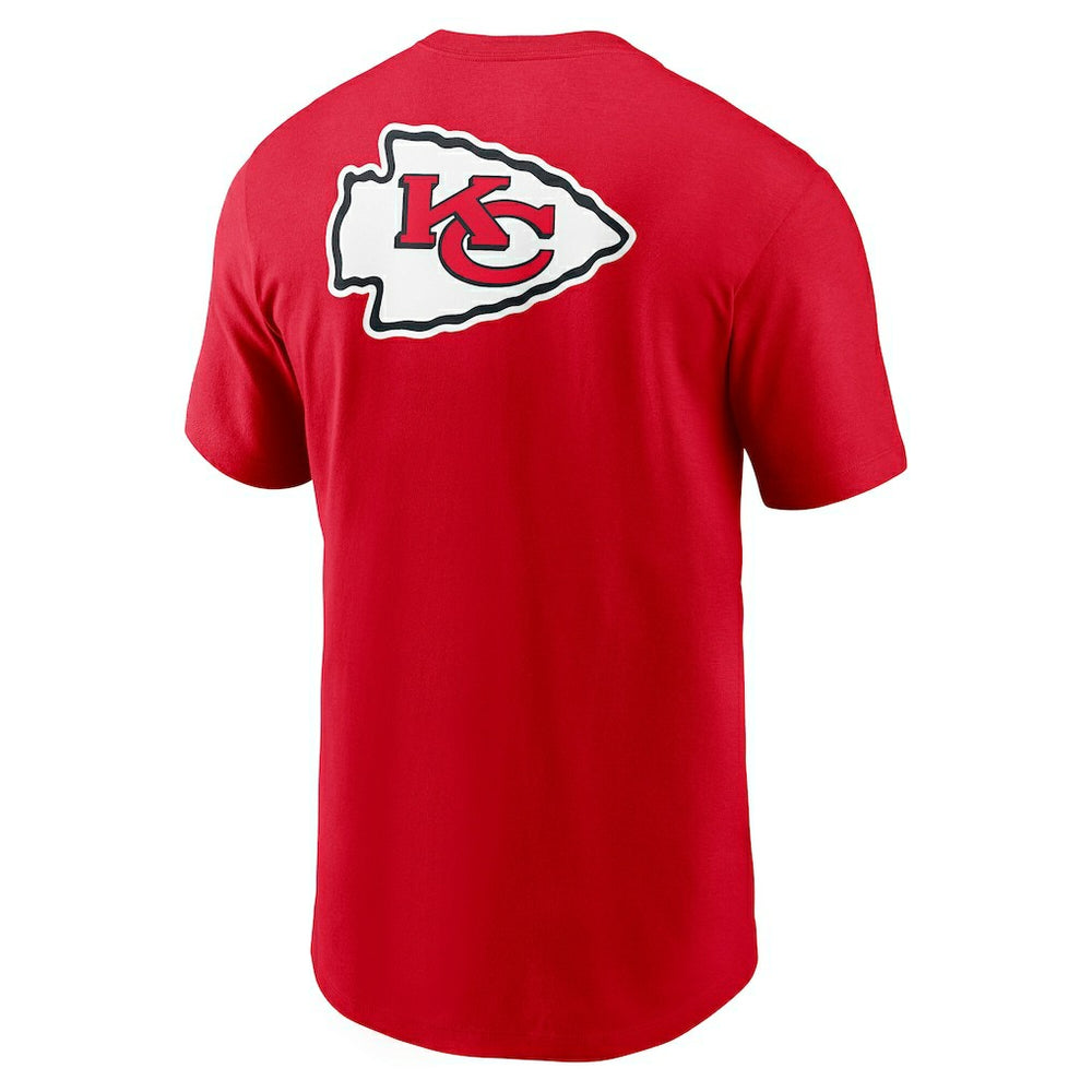 Kansas City Chiefs Nike Rewind Front and Back Hit Essential T-Shirt
