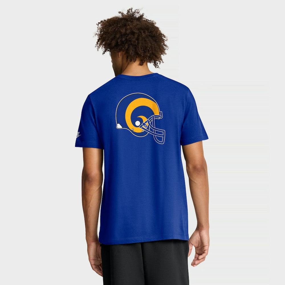 Los Angeles Rams Nike Rewind Front and Back Hit Essential T-Shirt