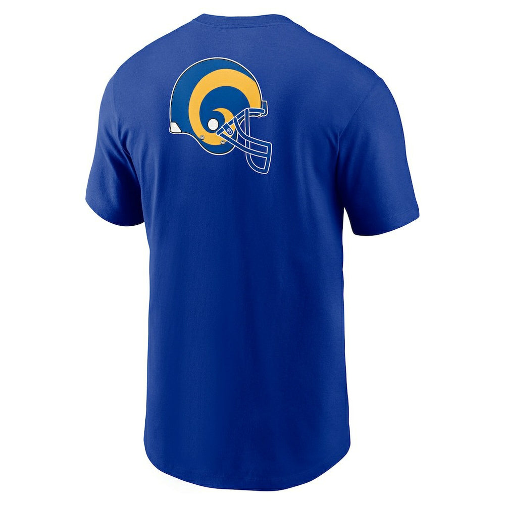Los Angeles Rams Nike Rewind Front and Back Hit Essential T-Shirt