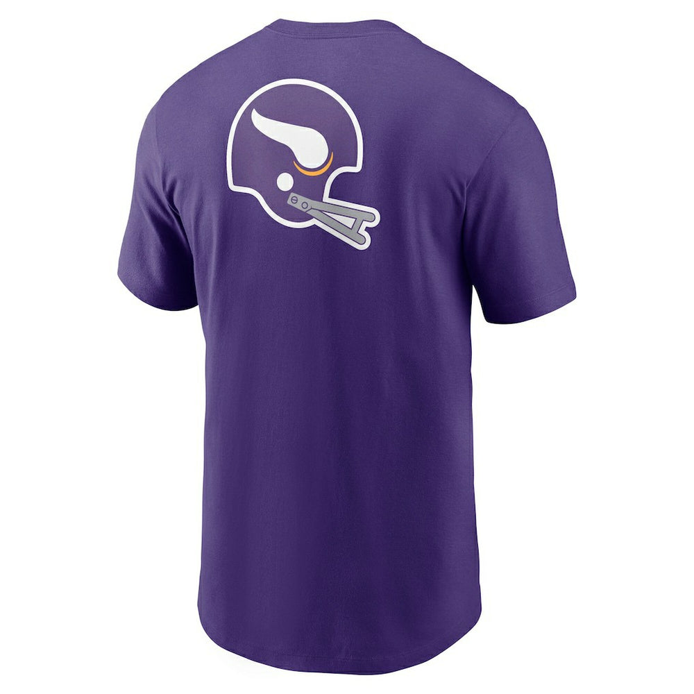 Minnesota Vikings Nike Rewind Front and Back Hit Essential T-Shirt