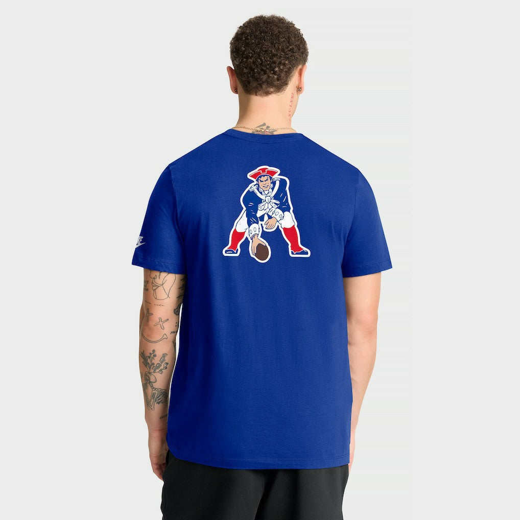 New England Patriots Nike Rewind Front and Back Hit Essential T-Shirt