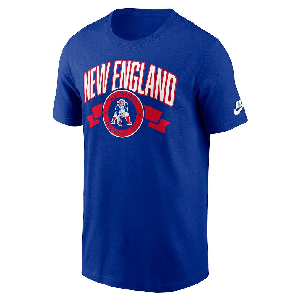 New England Patriots Nike Rewind Front and Back Hit Essential T-Shirt