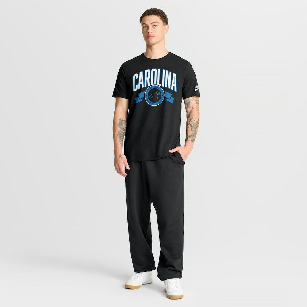 Carolina Panthers Nike Rewind Front and Back Hit Essential T-Shirt