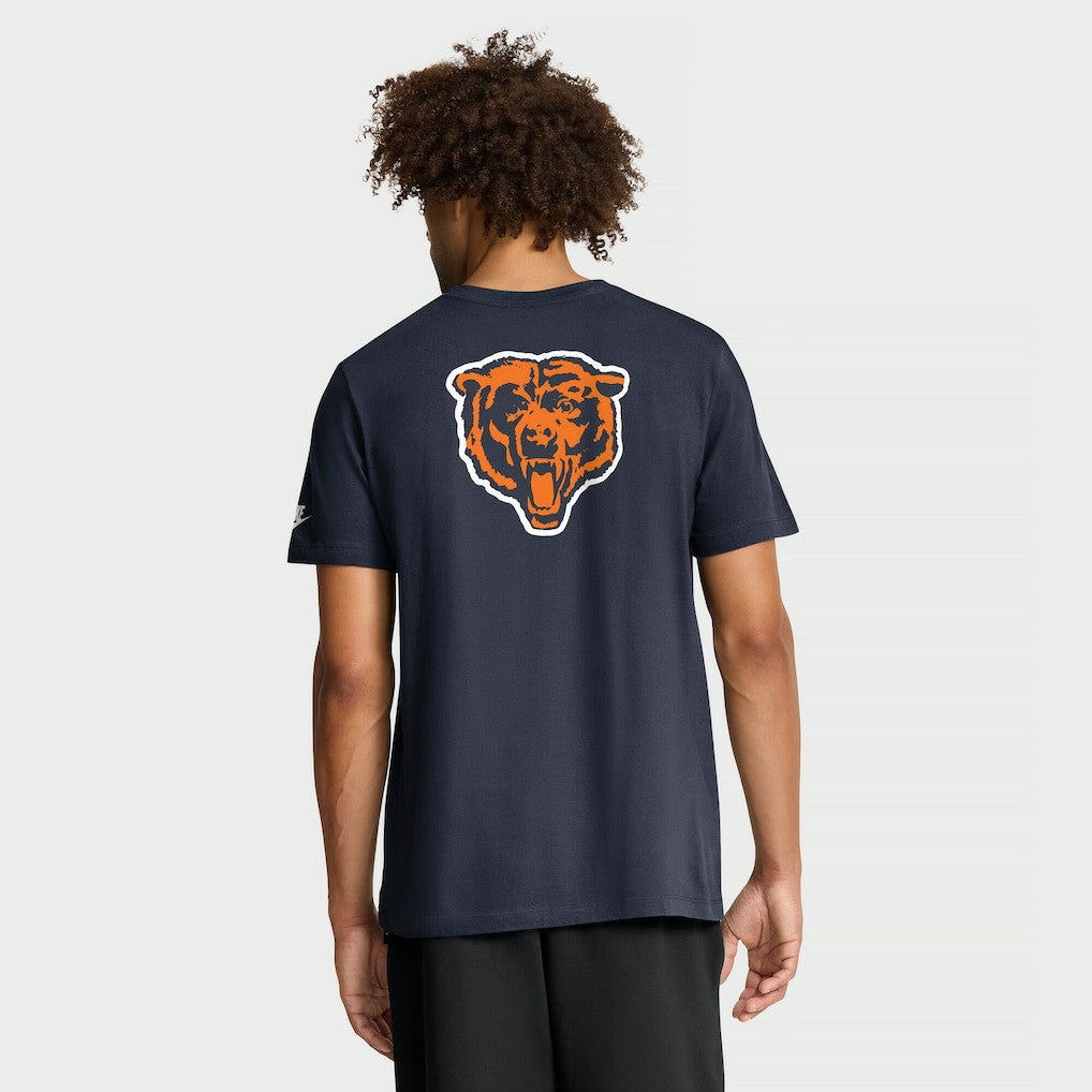 Chicago Bears Nike Rewind Front and Back Hit Essential T-Shirt