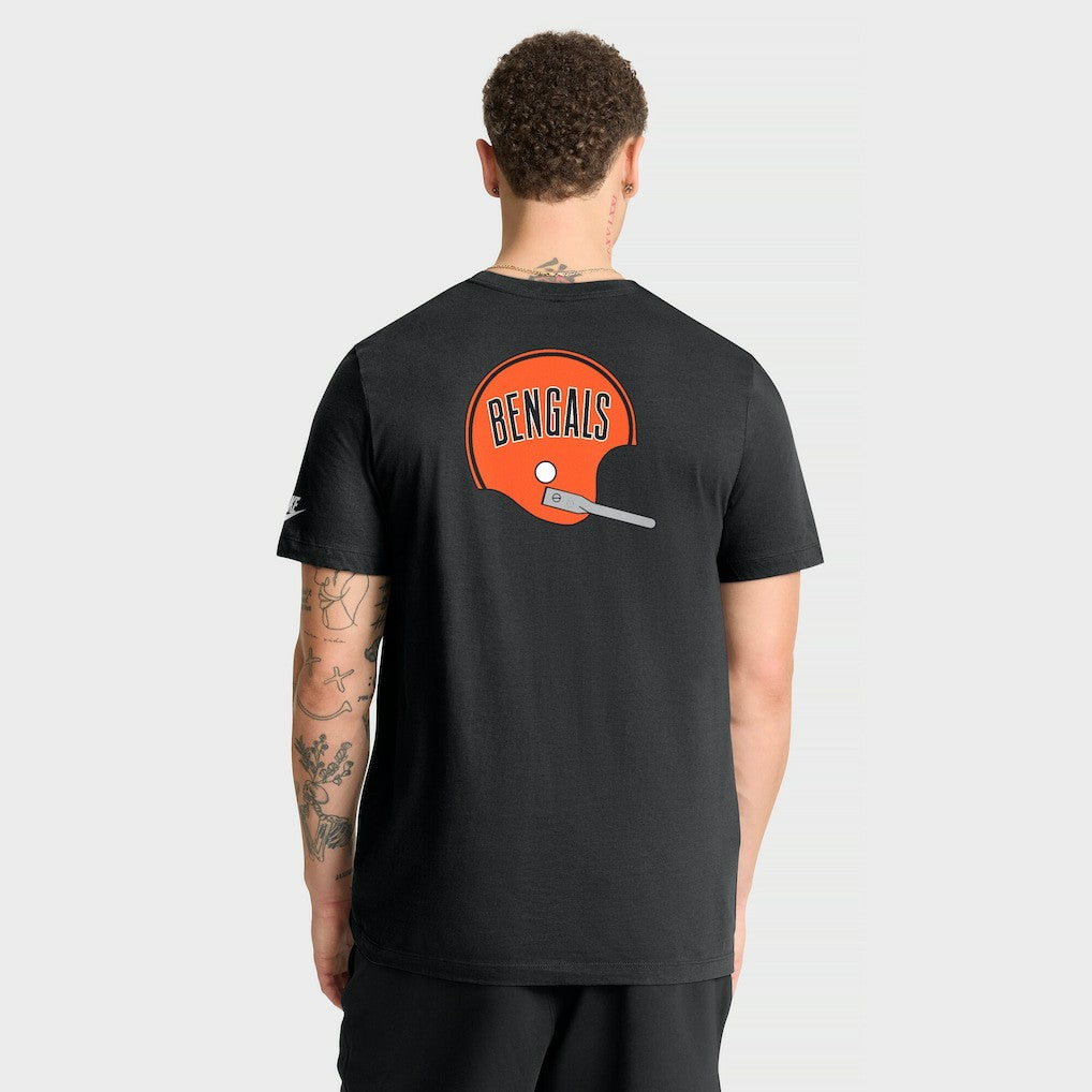 Cincinnati Bengals Nike Rewind Front and Back Hit Essential T-Shirt