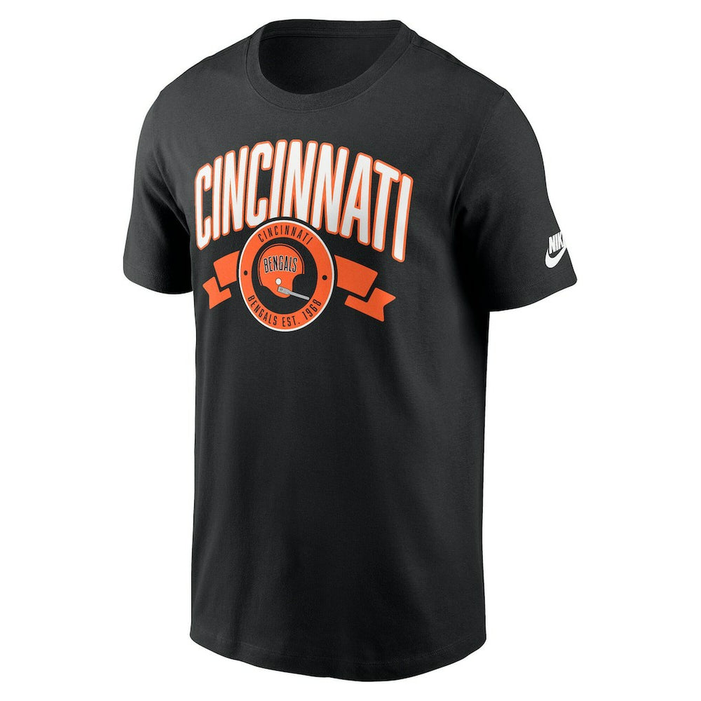 Cincinnati Bengals Nike Rewind Front and Back Hit Essential T-Shirt