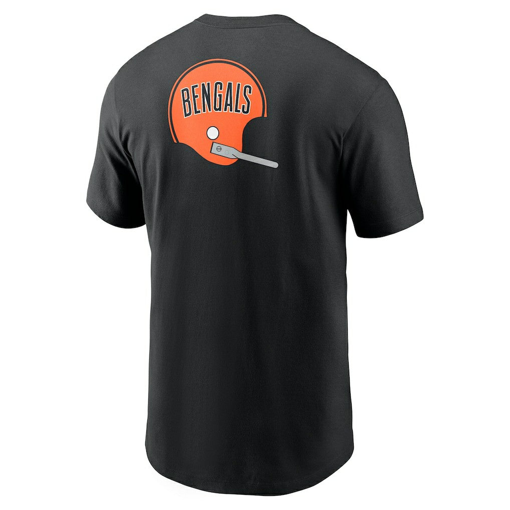 Cincinnati Bengals Nike Rewind Front and Back Hit Essential T-Shirt