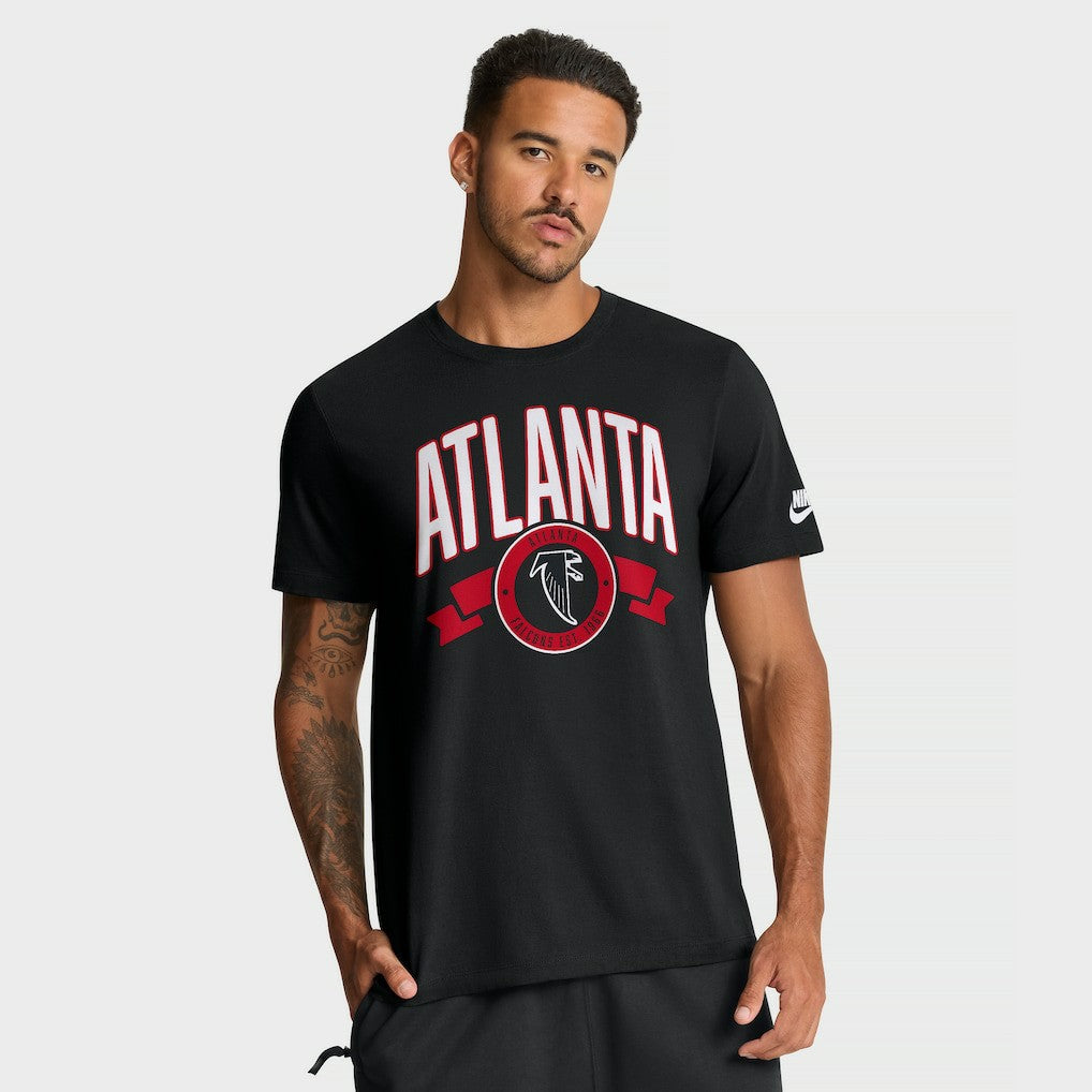Atlanta Falcons Nike Rewind Front and Back Hit Essential T-Shirt